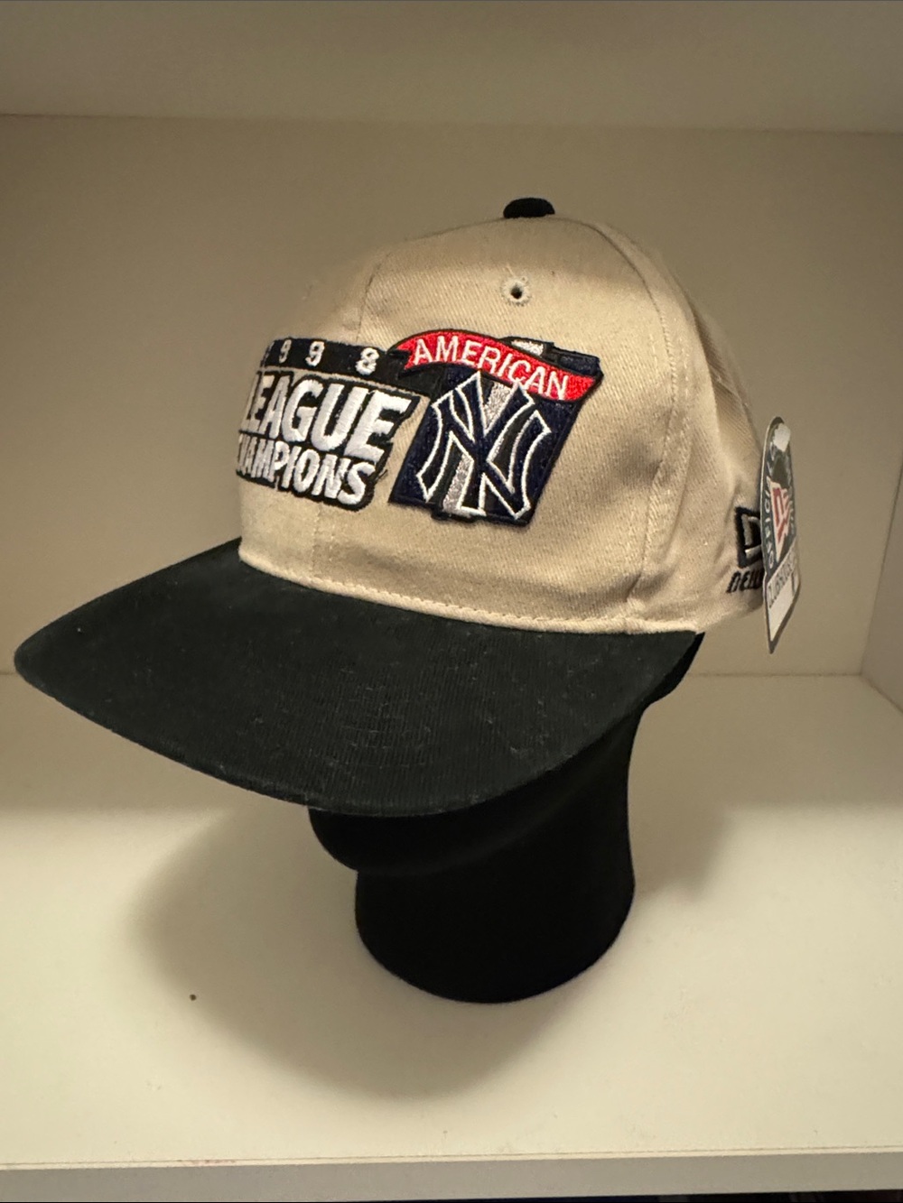 1998 NY Yankees American League Champions New Era hat SnapBack NWT